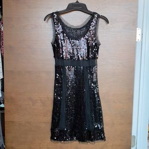 Sequins mini dress